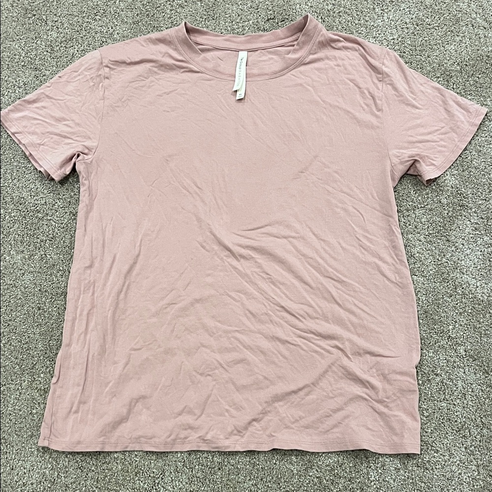 Blush Pink Women's Short Sleeve Tee